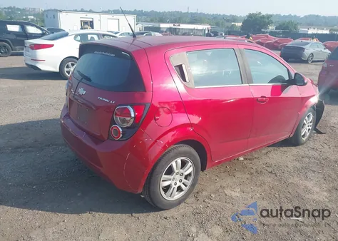 2013 Chevrolet Sonic Lt Auto z USA, uszkodzony, nr VIN 1G1JC6SG6D4149139